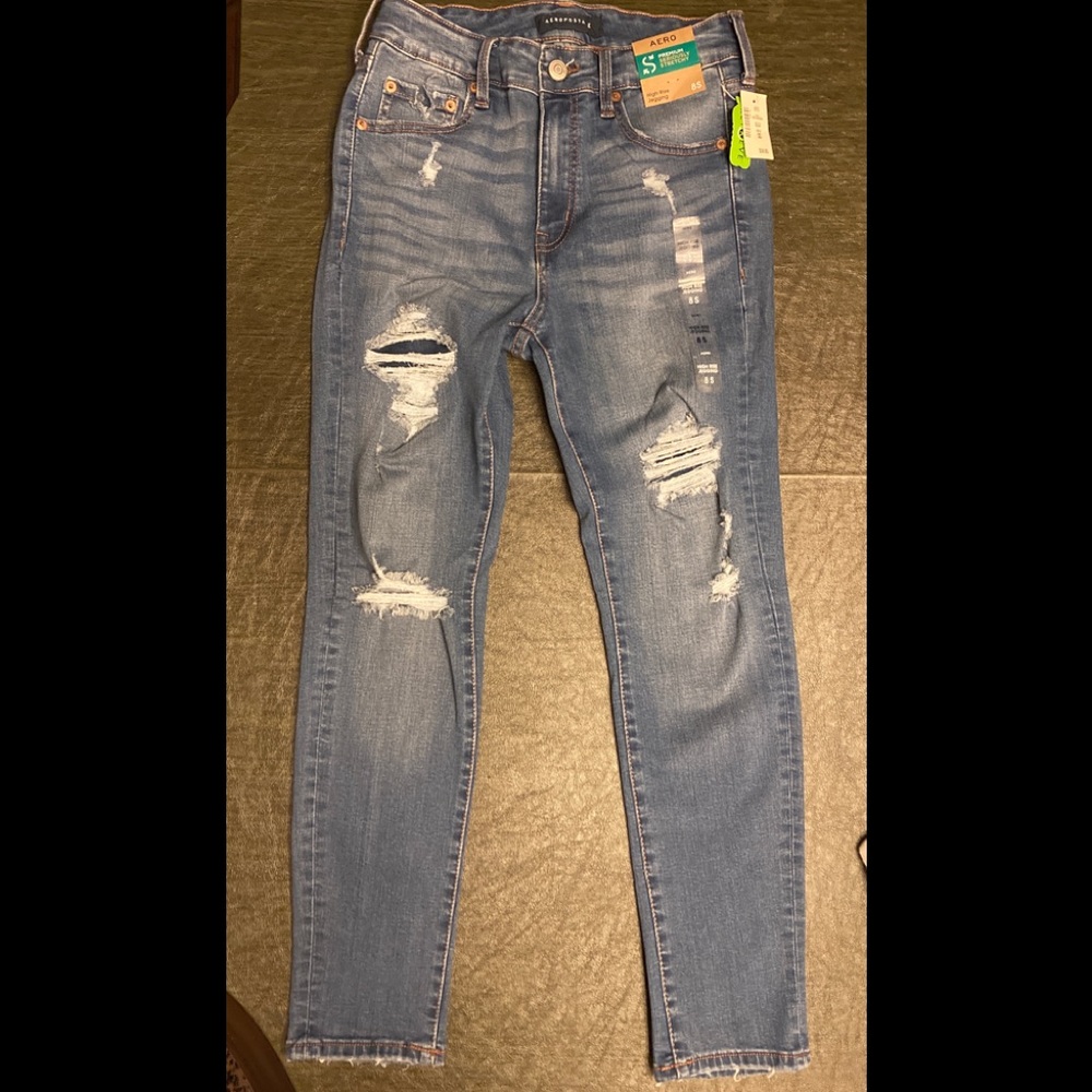 Aeropostale premium seriously stretchy high rise jegging 8S